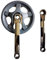 Amagogo Fahrrad-Kurbelgarnitur, Fahrrad-Kurbelgarnitur-Teile, 165 mm Kurbelgarnitur, Kurbelgarnitur, Outdoor-Fahrten, 36 Zähne, leichtes