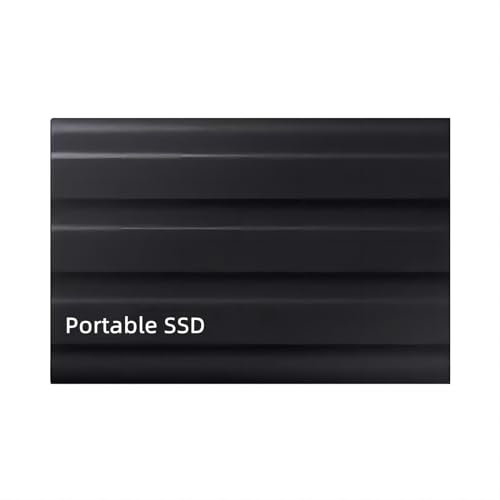 Disco Duro Externo de 2TB, Ultra Delgado y Portátil de 2.5 con Conexión USB, Almacenamiento Compatible con PC, Ordenador Portátil y Computadora (Negro)