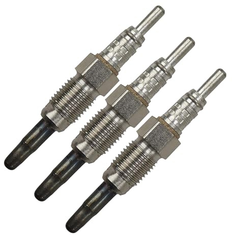 (Lot de 3) Bougie Réchauffeur liquide refroidissement Chauffage Auxiliaire Additionnel A3 A4 A6 Galaxy Alhambra Ibiza Cordoba Leon Toledo Fabia Golf Polo Beetle 1,9 Tdi