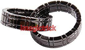 Himber Ring Black - Magic Trick / Close Up Magic Tricks
