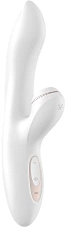 Satisfyer Pro G-Spot Rabbit | Klitoris-Sauger mit 11 Intensitätsstufen | G-Punkt-Massage mit 10 Vibrations-Programmen | Vibrator Akku-Technik | Wasserdichtes (IPX7) Sex-Spielzeug für Frauen