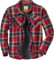 Legendary Whitetails Herren Archer Flannel Thermal Lined Shirt Jacket for Men, Quilted Insulated Plaid Work Outerwear Coat Jacke, Barnwood Karo, Rot, XL