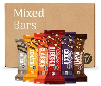 Veloforte Mixed Natural Energy Bars | Variety | 7-Pack | Balanced Carbs & Protein for Running, Cycling & Triathlon | Gut-Friendly, High-Fibre, Vegan & Gluten-Free