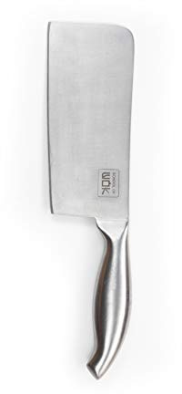 School of Wok 12322025 - Slice & Dice Cleaver - 7/18cm, Silver
