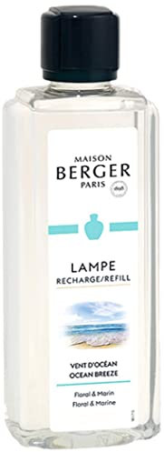 MAISON Berger Düfte - inkl. Broschüre und Anleitung I Parfums de Maison I (Refill) I Das Original I Deine MAISON - Dein Duft von Maison Berger… (erfrischende Oceanbrise, 1000 ml)
