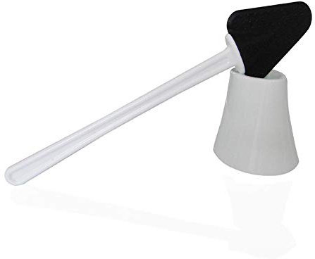 WC Brosse Brosses De Toilette Brosse de Toilette en Caoutchouc pour Salle de Bain Brosse de Nettoyage de Cuisine/Lance de Toilette Outils de Nettoyage/Raclette Propre en Caoutchouc pour Toilette