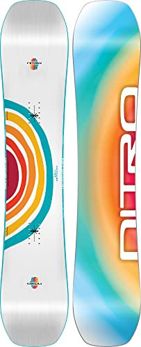 Nitro Snowboards Damen OPTISYM Womens BRD ´23, Freestyleboard, Asym Twin, Cam-Out Camber, Urban