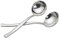 Qskely Lot de 3 louches à sauce en acier inoxydable, louche soupe inox