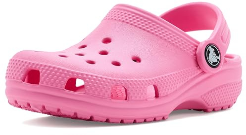 Crocs Unisex Kids Classic Clog T, Pink/Limonade, 7 UK Child