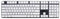 108 touches PBT vierges Cherry OEM XDA Profile Gamer sans lettre blanche pour Cherry MX Switches Clavier mécanique XDA Profile PBT