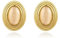 Joo&Rind Ohrstecker Gold Ohrringe Damen, Edelstein Statement Ohrringe Gold, 18k Vergoldet Hypoallergen Zirkonia Schmuck für Damen, Geschenke für Frauen