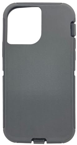 Ersatz-Gummi-Außenhülle, kompatibel mit Otterbox Defender Hülle für iPhone 11, Schwarz