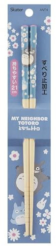 Skater ANT4-A Bamboo Safety Chopsticks 8.3 inches (21 cm) My Neighbor Totoro Blue Studio Ghibli Chopsticks