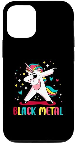 Hülle für iPhone 13 Pro Black Metal & Death Metal Headbanger Rock Schwere Musik