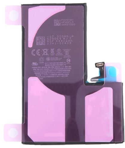 OnlyTech - Batteria di ricambio premium per iPhone 15 Pro Max - 4441 mAh, qualità identica - con adesivo