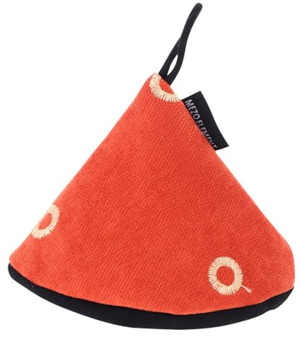 OKUMEYR 1Stk Griffkappe mit Verbrühungsschutz Küchenwaren Grillhandschuhe heiße Pfanne Kochen Prise Triangle Verbrühungshandschuhe wärmeisolierte Handschuhe Polyester Orange