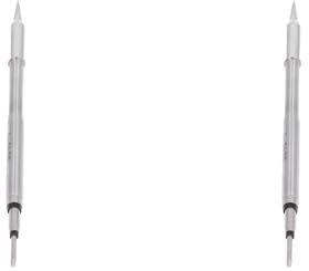 2 Uds Puntas de Pistola para Soldar Aleación Cobre C245 Soldador T245 Mango Universal para Estación de Soldadura JBC 104mm