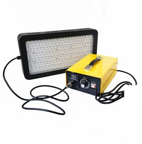 Luce LED UV, Lampada for polimerizzazione UV in resina da 1500 W, dimmerabile, a raggi ultravioletti, 365 nm, 395 nm, colla senza ombre, olio verde, resina fotosensibile, stampa 3D per unghie in gel U