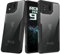 Fanbiya Cover per Asus ROG Phone 9 / ROG Phone 9 FE/ROG Phone 9 Pro Custodia Sottile Antiurto Anti-Graffio Cellulare Protezione Trasparente PC Posteriore Retro e Premium TPU Silicone Nero Telaio