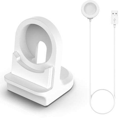 Estación de carga compatible con Huawei Watch GT5/GT5 Pro/GT4 41 mm/GT4 46 mm/GT3/GT3 Pro/GT2 Pro, cable de repuesto de 3,3 pies para Huawei Watch 4/4 Pro/3/3 Pro/GT Runner/Ultimate/Buds estación de