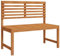 vidaXL Gartenbank 100x50x91 cm Massivholz Akazie