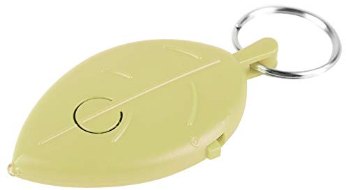 LUCKDANO Pfeifen-Sprachsteuerungs-Schlüsselfinder | Premium Anti-Lost-Schlüsselanhänger-Locator mit Hochhellem Licht | Strapazierfähiges ABS-Material | Ideal für ältere Menschen und | Gelbes (Yellow)