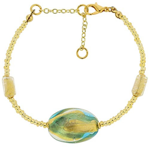 Glass Of Venice Royal Aqua Spiralarmband