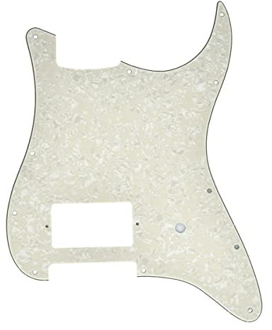 Kaish 11 Loch Gitarren- Schlagbrett für Fender Delonge, in verschiedenen Farben Aged Pearl