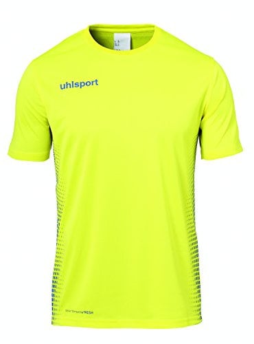 Uhlsport Kinder Score Trikot&Shorts Kit, limonengelb/azurblau, 116