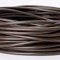 Câble d'Alimentation H03VV-F 3 x 0,75 mm PVC Isolé Rond - Câble de Lampe et de Raccordement (5 m, Marron)