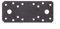 Alberts 301651 DURAVIS® Flachverbinder | schwarzdiamant duplexbeschichtet | Größe 133 x 55 x 2,5 mm