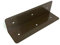 Large Timber Railway Sleeper Bracket - Internal and External Corner Fixing Brackets for Raised Beds, Planters and Railway Sleepers- Brown (265x70x70 mm)