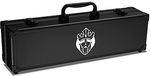 Game Card Storage Case (Storm King Edition) | Case is Compatible with Magic The Gathering, Yugioh, and TCG Etc (Game Not Included) | Includes 8 Dividers | Fits up to 1400 Loose Unsleeved Cards