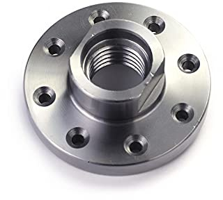 Phukimlong Woodworking 1'-8 Thread Steel Face Plate With Diameter 3 for Wood Lathe Turning