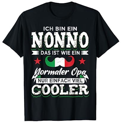 Italienischer Opa aus Italien Nonno T-Shirt