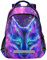 Rucksack mit Wolfsdruck, Galaxie, Sternenhimmel, Tier, für Studenten, Jungen, Mädchen, Schultasche, Reise, Tagesrucksack, Wolf Galaxie, Einheitsgröße