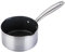 Prestige Scratch Guard Non Stick Milk Pan with Pouring Lip 14cm - Stainless Steel Milk Pan Scratch Resistant, Suitable for All Hobs, Oven & Dishwasher Safe Durable Cookware