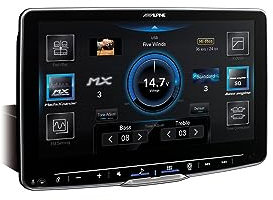 Alpine Electronics iLX-F905D | Autoradio con touch screen da 9 pollici, DAB+, alloggiamento da incasso 1 DIN, Apple CarPlay wireless e supporto per auto Android