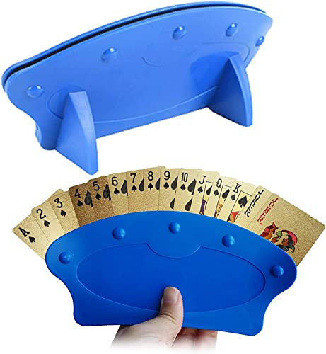 Norhogo 2 supporti per carte da gioco, per bambini, adulti, disabili, anziani