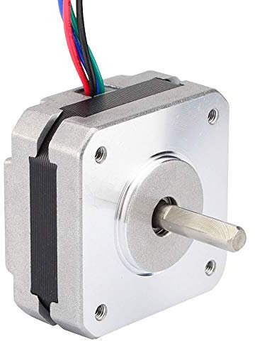 MAKIVI 17Hs08-1004S 4-Lead Nema 17 Schrittmotor, 20 mm, 1 A 13 , 42 Motoren, Nema17 Stepper für DIY 3D-Drucker
