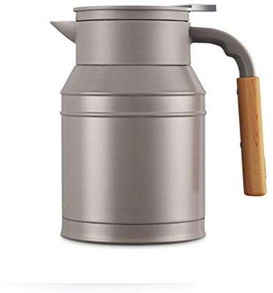 Thermal Carafe Coffee Carafe Thermal Carafes,airpot Thermal Coffee Cara 1500ml Vacuum Flasks, Double Wall Glass Thermos, Kettle, Creative Coffee Insulation Pot, Cute Hot Water Bottle, Large Capacity (