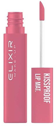 Elixir Make-Up KissProof Matte, Lippenfarbe, Dark Pink 027, 4,5 g