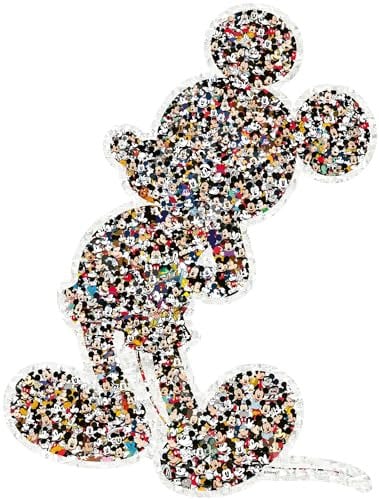Ravensburger 12000075 - Shape Mickey - 945 pieces jigsaw puzzle – Puzzle for adults and kids age 14 years up, disney jigsaw, disney gifts