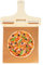 HRKVSK Sliding Pizza Peel, 54 x 37cm Pala per Pizza Scorrevole, Pala para Pizza Horno, Pala para Pizza con Mango, Cáscara de Pizza Pala para Pizza, Pala De Pizza Deslizante