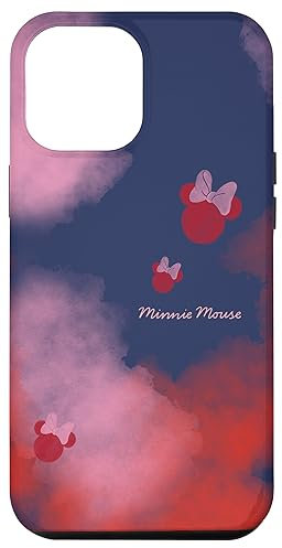 iPhone 15 Pro Max Disney Minnie Mouse Head and Ears Abstract Sky Dream Pattern Case