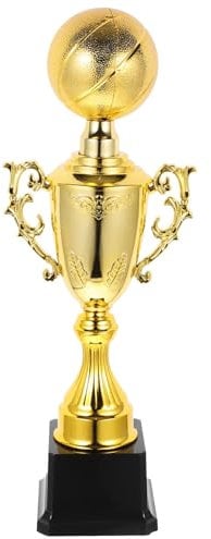 DIYEAH Engraved Large Basketball Trophy Cup Award Trophy for School Party Competition Decor