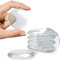galace Türstopper Wand selbstklebend transparent 40mm [12er Set] - Türpuffer als idealer Türschutz - Wandtürstopper - Türstopper Wand - Wandpuffer - Wandstopper