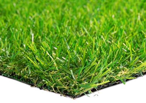 Steffensmeier Sonderposten Kunstrasen | 1m und 2m Breite | Grün | Florhöhe: 24 mm | Größe: 200x300 cm