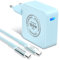 Chargeur USB C Rapide 100W, AKELON GaN Alimentation 100 Watt PD 3.0 pour MacBook Air, MacBook Pro, iPhone 15 14, iPad, Samsung Galaxy S24 S23 Ultra, Lenovo, HP, ASUS, Dell Laptop, 2M Câble USB-C 240W