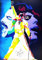 KUSTOM ART Dekoratives Wandposter Serie Rockstar International Freddy Mercury Queen Version Pop Art Kunstdruck auf beschichtetem Papier 40 x 30 cm ohne Rahmen